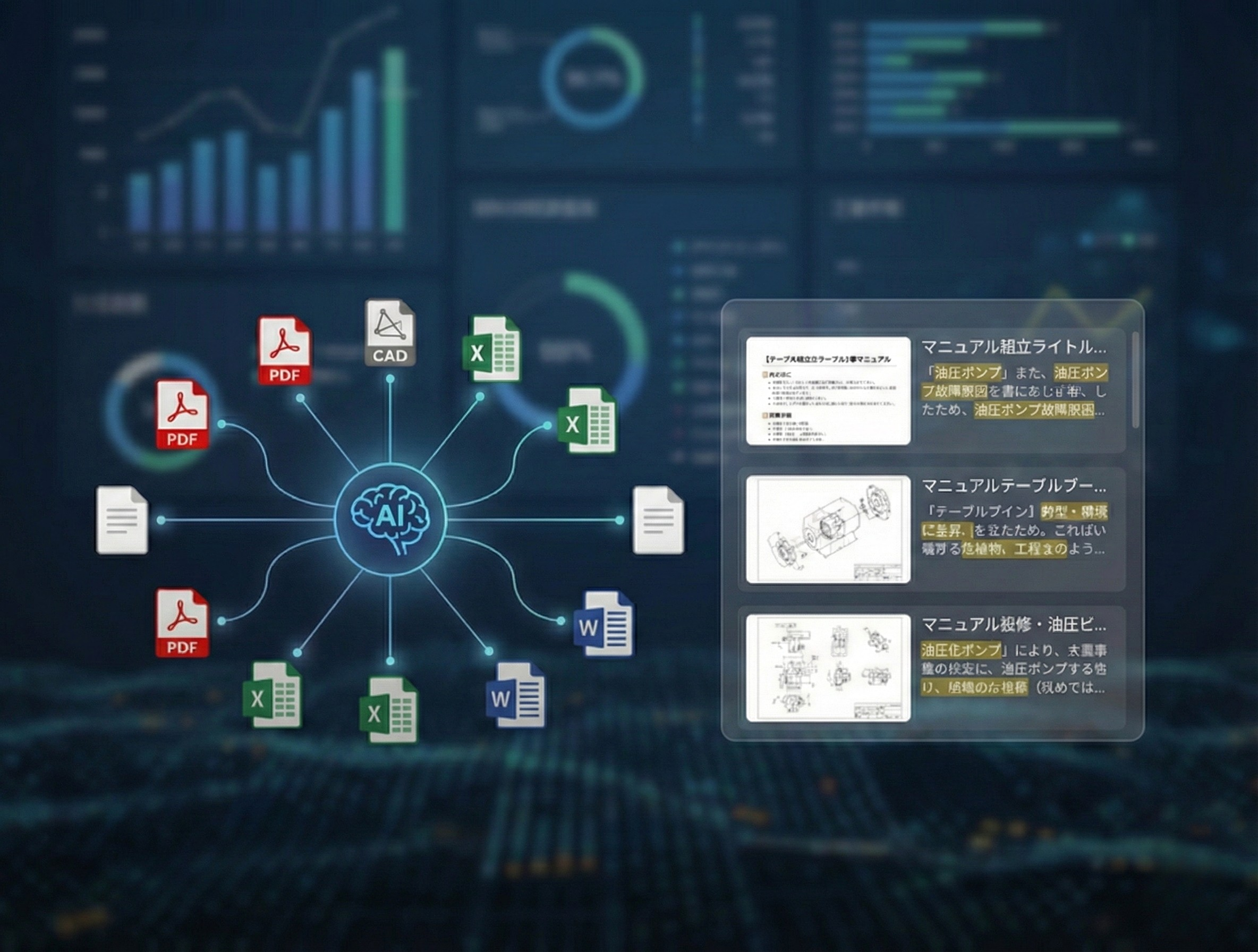 文書・画像・動画検索AI